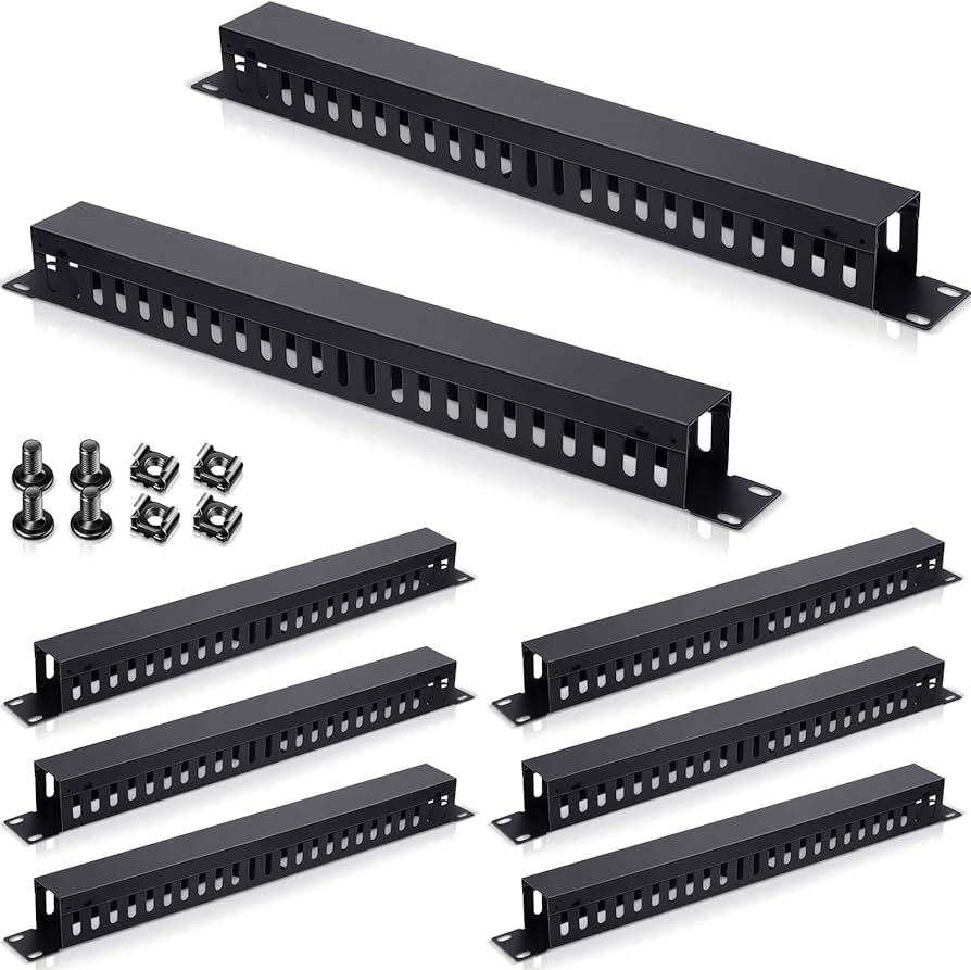 ORGANIZADOR DE CABLE 1U QCN-03