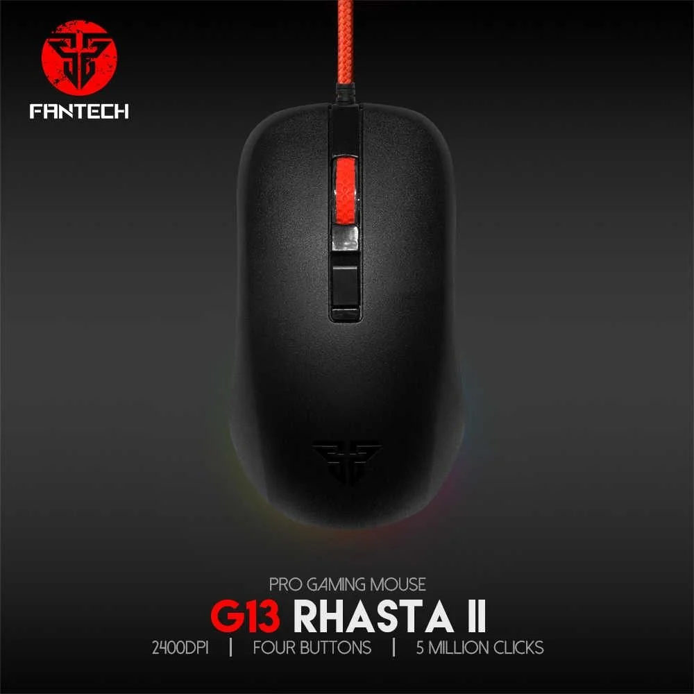 MOUSE FANTENTE G13 NEGRO