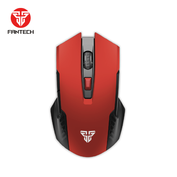 MOUSE FANTECH INALAMBRICO WG10 ROJO