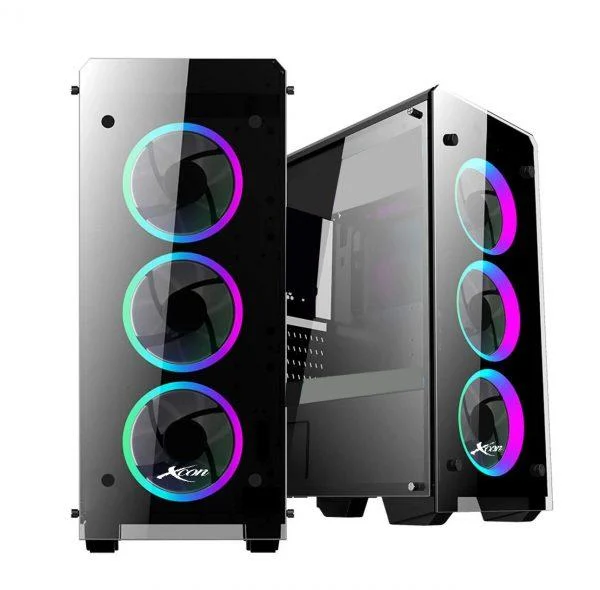 CASE XCON GAMING (CL-L02) – 3x LED fans RGB – ATX